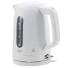 Elektriskā tējkanna Adler AD 1379w — 1,7 L, līdz 2200 W, balta, 360° grozāma pamatne, polipropilēns