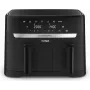 Tefal Easy Fry EY901N Double 8.3 L Stāvošs 2700 W Karstā gaisa fritieris Melns