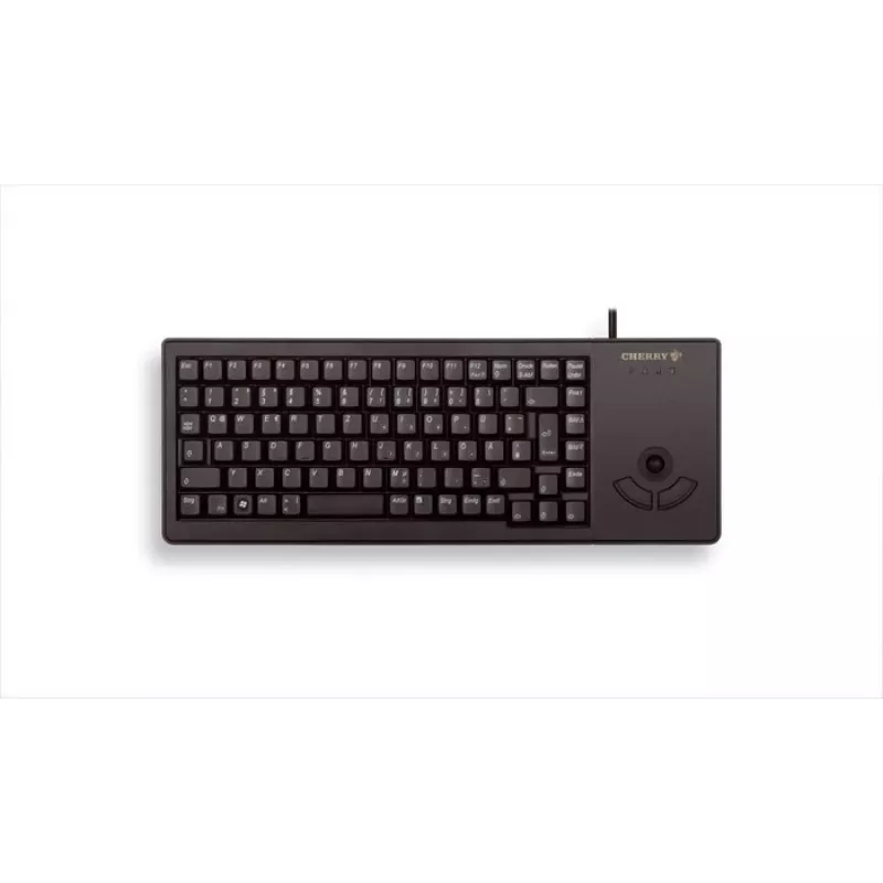 CHERRY XS Trackball tastatūra Universāla USB QWERTY US angļu valoda Melna