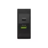 Green Cell CHAR10 mobilās ierīces lādētājs Melns Iekštelpām