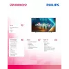LED TV Philips 55PUS8100/12 55 collas, LED panelis, energoefektivitātes klase E