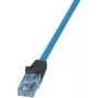Logilink CPP002 Ethernet komutācijas kabelis Melns