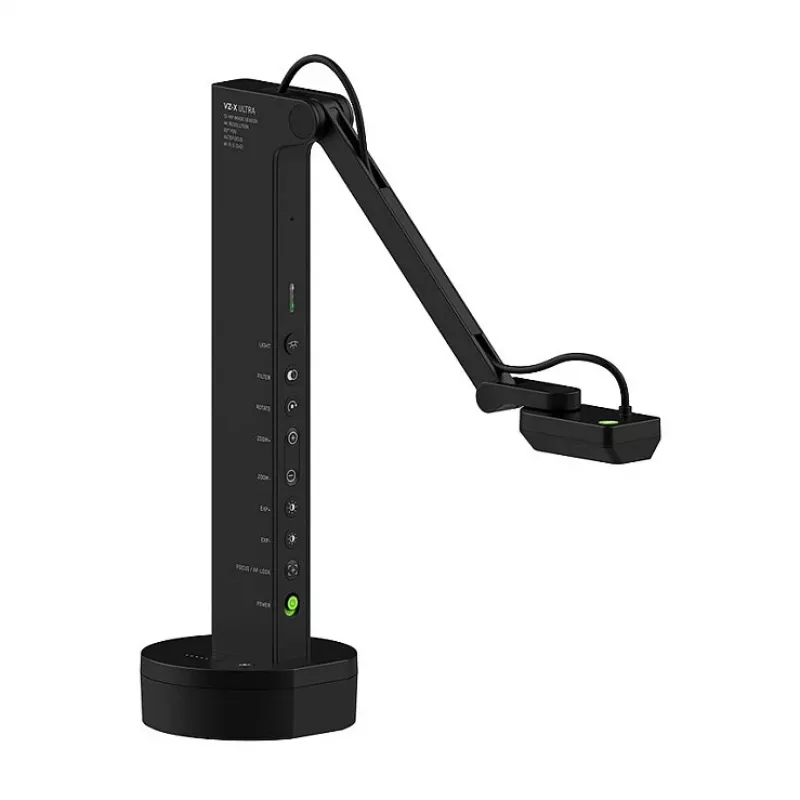 Dokumentu kamera IPEVO VZ-X ULTRA melna, CMOS 25,4/3,06 mm, 4K 3840×2160, USB/HDMI/Wi‑Fi