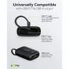 Pārnēsājams ārējais akumulators Goobay 10 000 mAh ar iebūvētu USB-C kabeli — 20 W kompakts ceļojumiem (76251)