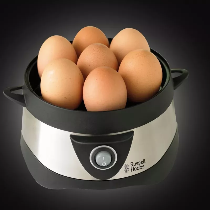 Russell Hobbs Egg Stove Cook At Home Stylo nerūsējošais tērauds 14048-56 1404856 (14048-56)