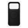 Mobilā tālruņa maciņš Nomad Rugged Leather vāciņš Apple iPhone 17 Pro, āda/TPU/PC/alumīnijs, piemērots 16 cm (6,3 collu) ekrāniem, melns