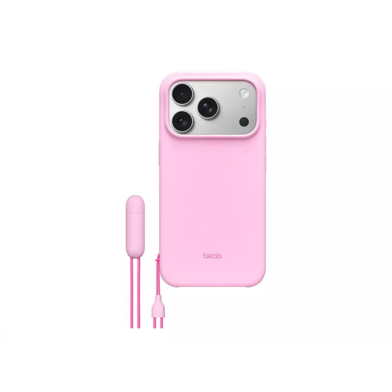 Kickstand vāciņš Apple Beats iPhone 17 Pro MagSafe Camera Control Pink