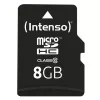 ATMIŅA MICRO SDHC 8GB C10/W/ADAPTER 3413460 INTENSO