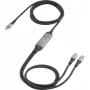 Renkforce USB kabelis USB 2.0 USB-C spraudnis melns RF-6721084 (RF-6721084)