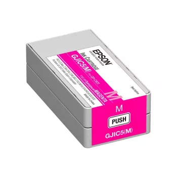 Epson GJIC5(M): tintes kasetne ColorWorks C831 (fuksīna) (MOQ=10)