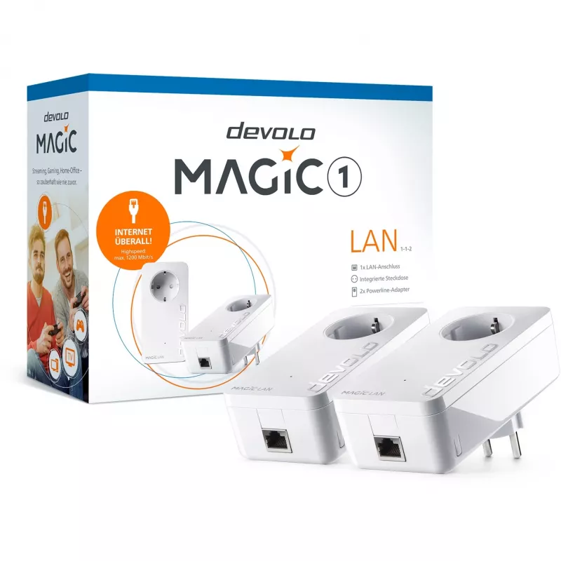 Ethernet LAN Starter Kit Devolo Magic 1 Lan 1-1-2