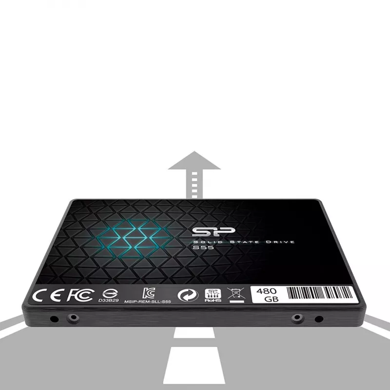 SSD disks Silicon Power plāns S55 480GB 2.5 SATA III TLC