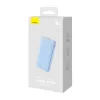 Portable power bank Baseus Airpow 10000 mAh, 20W, LiPo, USB-C + USB-A, blue