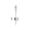USB kabelis Belkin BOOST↑CHARGE PRO Flex 2m USB C Balts