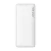 Baseus Airpow Litija polimēra ārējais akumulators 10000 mAh 20 W Balts