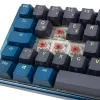 Ducky One 3 SF DayBreak tastatūra Spēlēm USB Vācu Melna Zila 65% Mehāniskā RGB
