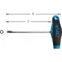 Hazet darbnīcas Torx skrūvgriezis, izmērs T 25, asmens garums: 110 mm (828-T25)