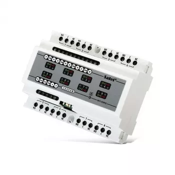 Piekļuves vadības ierīce SATEL INT-IORS balta — 8 kanālu, 230 V AC, 12 W, kompakta