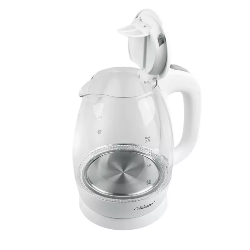 MAESTRO ELEKTRISKĀ TĒJKANNA STIKLA 1,7 L, 2200W