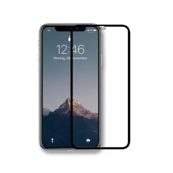 Ekrāna privātuma filtrs Woodcessories Privacy Filter Premium Glass iPhone Xr 3D