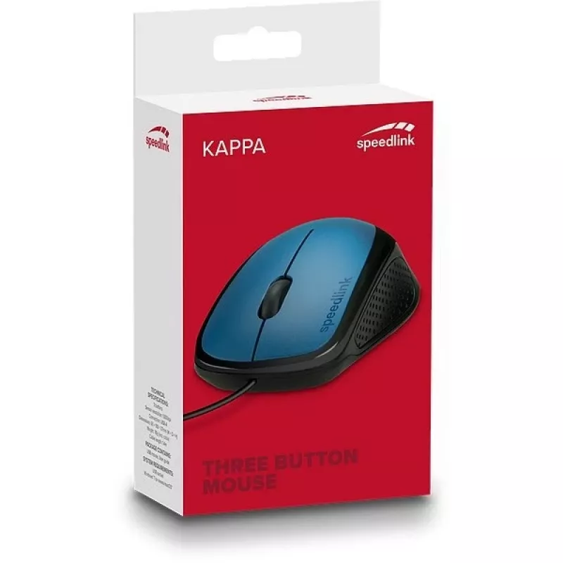 Pele SPEEDLINK KAPPA Office USB Type-A optiskā 1000 DPI
