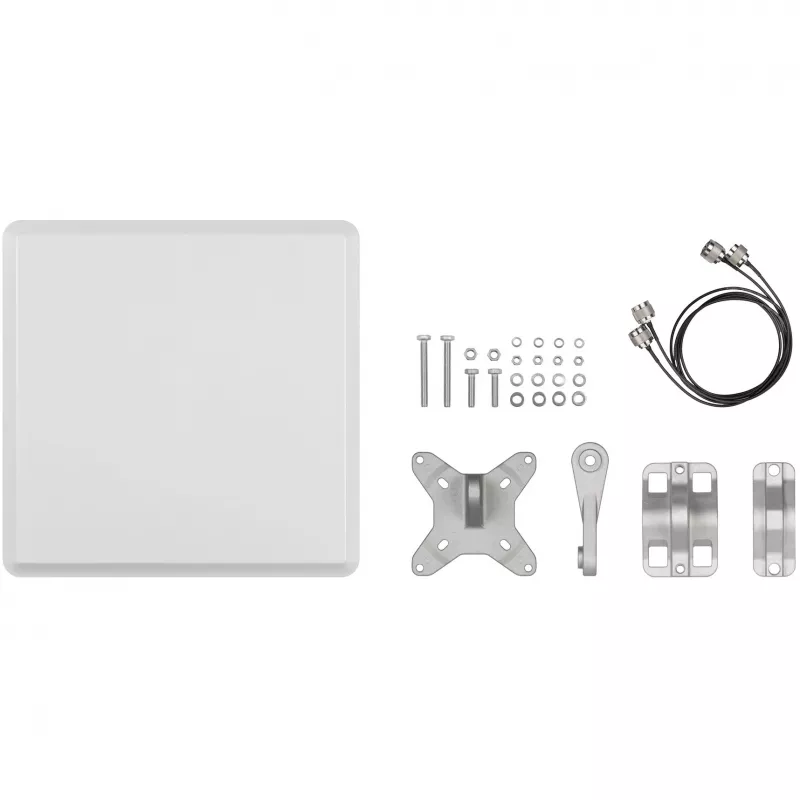 Āra WiFi virziena radio antenna ar 8° starojuma leņķi un +21 dBi pastiprinājumu