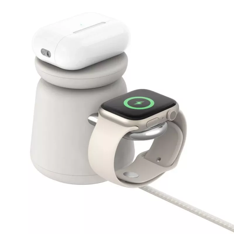 Magnētiskais Qi2 15W lādētājs Belkin WIZ027VFH37 iPhone un Apple Watch