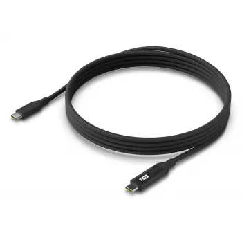 USB kabelis Ubiquiti UACC-Cable-USB-100W-2M-BK 2m USB C melns pelēks