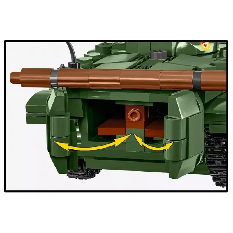 Konstruktoru komplekts Cobi Blocks BMP-1 758 detaļas - mēroga modelis no būvklučiem