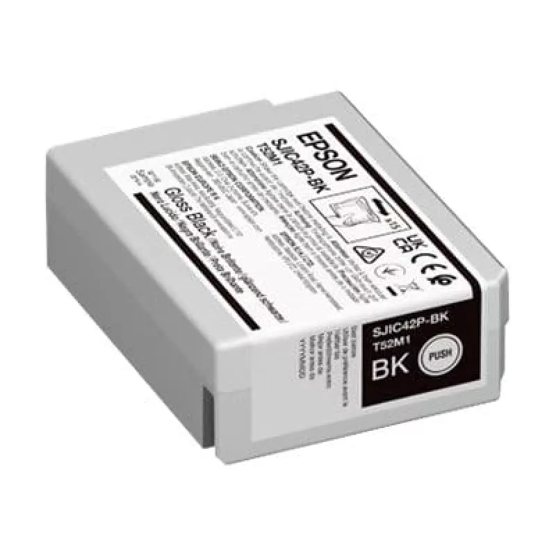 Epson SJIC42P-BK tintes kasetne 1 gab. oriģināla melna