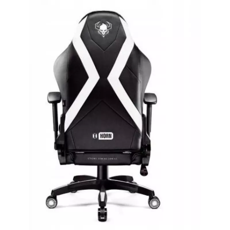 Diablo X-HORN 2.0. Normal spēļu krēsls melnbalts