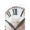 NeXtime klok 8162 Romana, Ø43 cm, siena, balts