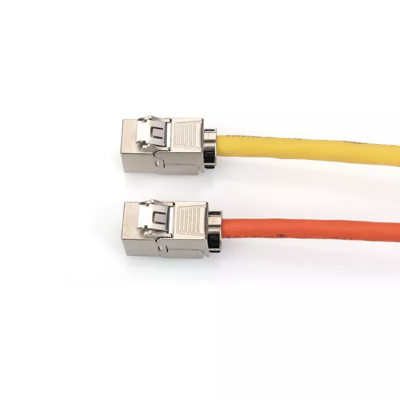 Keystone Module Digitus Cat. 6A Shielded Intelligent kabelis Manager Set 24 pcs