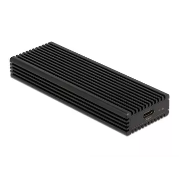 SSD korpuss DeLOCK Ārējais USB Type-C combo korpuss M.2 NVMe PCIe vai SATA SSD