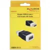 savienotāju adapteris DeLOCK 65586 HDMI-A uz VGA melns balts