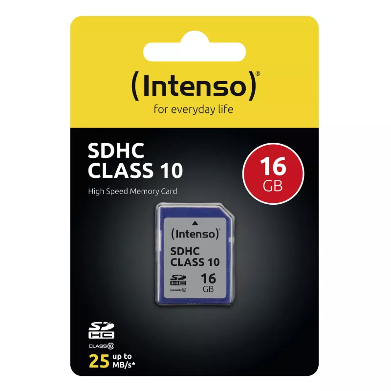 Atmiņas karte Intenso 16GB SDHC Class 10 3411470