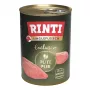 Slapjā suņu barība RINTI Singlefleisch Exclusive Turkey 400 g — viena proteīna, pieaugušiem suņiem, pilnvērtīga barība