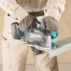 Makita DCS552RTJ pārnēsājamais ripzāģis 13,6 cm Melns, Piparmētru krāsa 3600 RPM