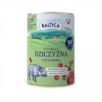 BALTICA regional flavours Brieža gaļa ar dzērvenēm - mitrā suņu barība - 400g
