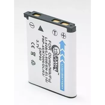 Uzlādējama kameras baterija Extra Digital DV00DV1090, saderīga ar Olympus Li-40B / Li-42B / D-Li63 / NP-45A / EN-EL10