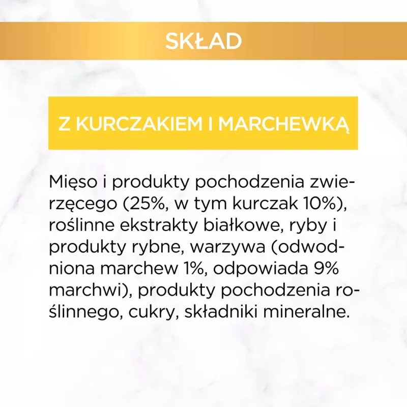 GOURMET GOLD - Sāļā kūka ar vistu un burkānu 85g