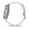 Garmin Venu 4 3.05 cm (1.2) AMOLED 41 mm Digitāls 390 x 390 pikseļi Skārienekrāns Sudrabs Wi-Fi GPS (satelīts)