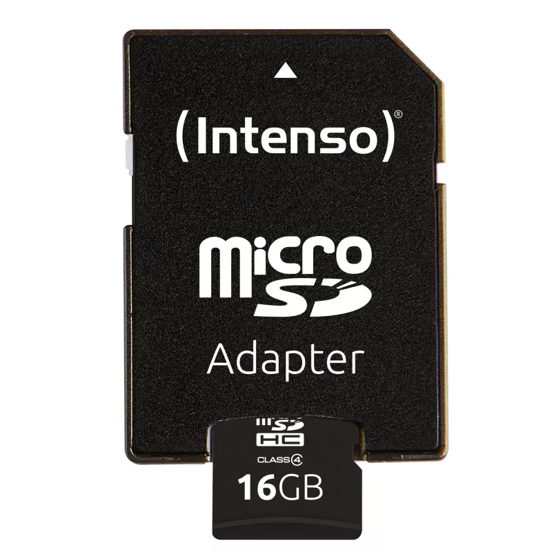 Atmiņas karte Intenso 16GB MicroSDHC Class 4 3403470