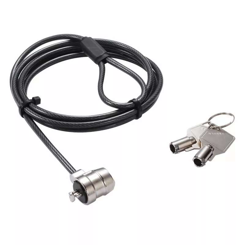 Dicota drošības kabelis T-Lock pamatne, ar atslēgu, 3x7 mm slots
