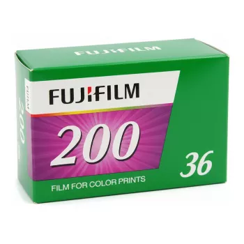 Filma Fujifilm 200 135/36 – krāsu negatīva filma ISO 200, 35mm, 36 kadri