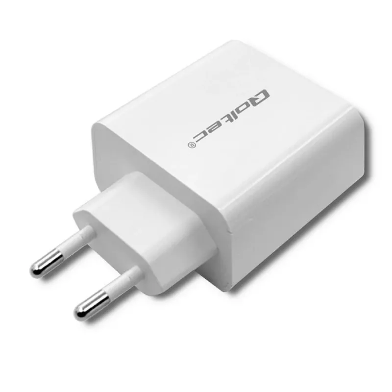 Qoltec 51718 Lādētājs | 45W | 5-20V | 2,4-3A | USB Type-C PD | USB | Balts