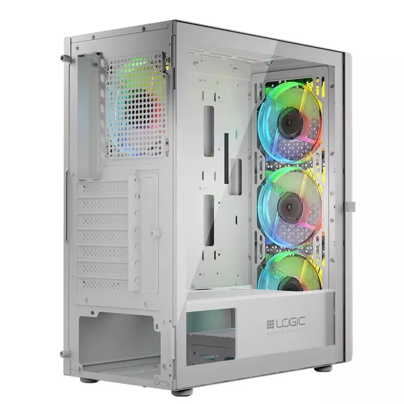 Logic ARAMIS ARGB MINIDI USB 3.0 korpuss balts