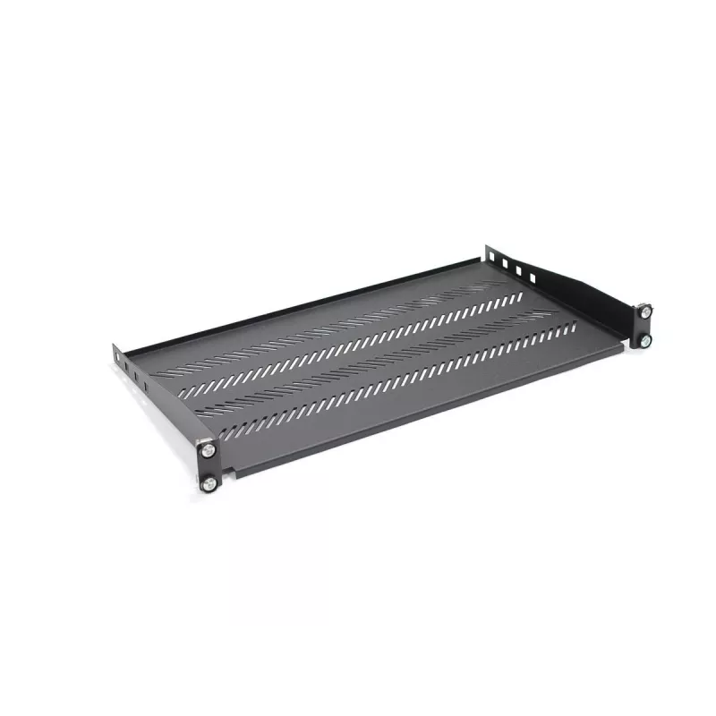 Plaukts DIGITUS 1U fiksēts 250 mm dziļums 19 collu statīviem, 15 kg kravnesība