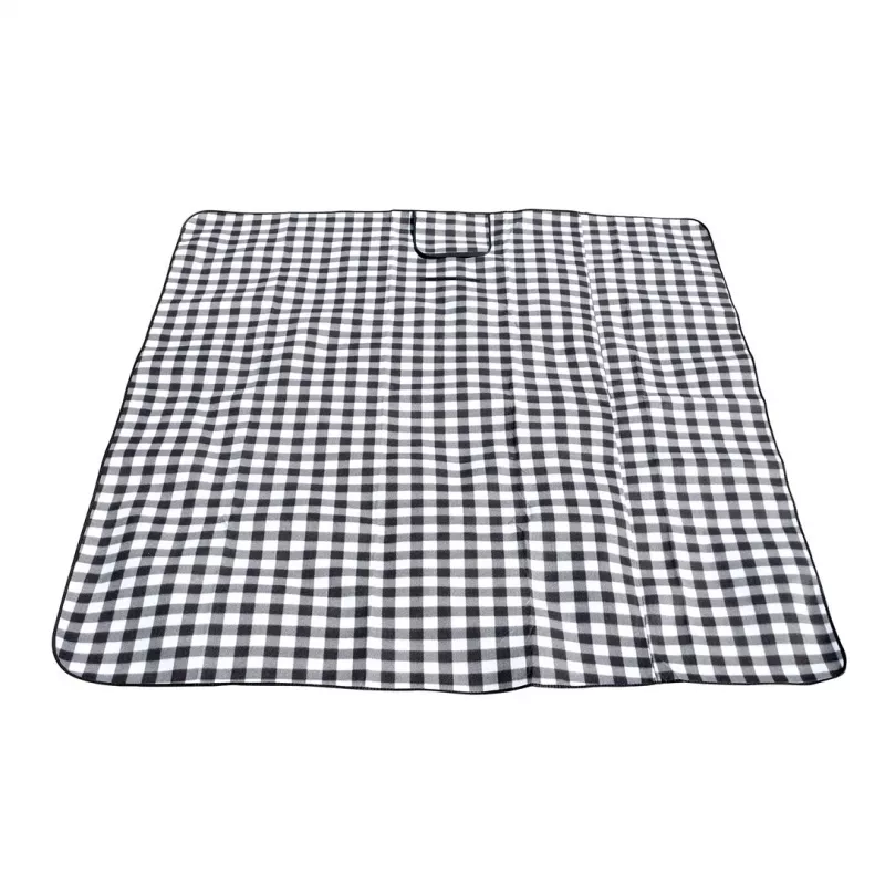 Piknika sega PROMIS KP250, zaļas svītras, 200 x 150 cm