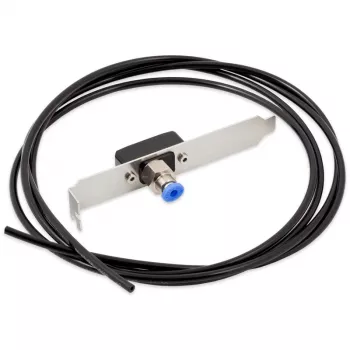 Slota pārsegs ar uzpildes pieslēgvietu LEAKSHIELD no Aqua-Computer, modelis 34143